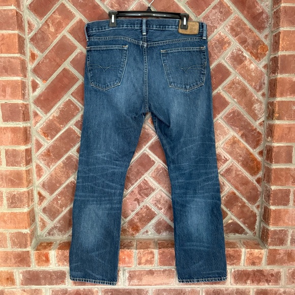 Polo Ralph Lauren Jeans Mens 33 Blue Varick Slim Straight Stretch Denim 33x30 - Picture 2 of 11